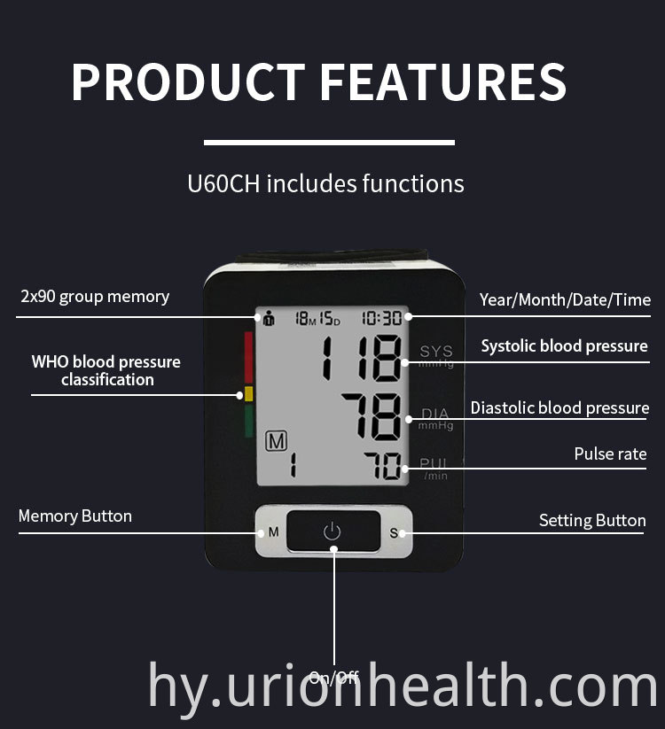 digital blood pressure monitor